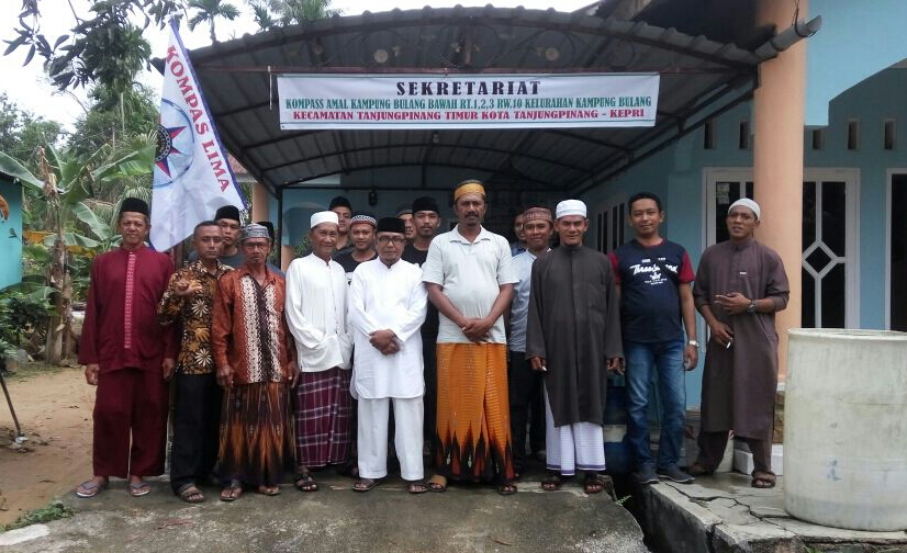 Chandar alias Kandar, Resmikan Sekretariat Kompass Amal Kampung Bulang