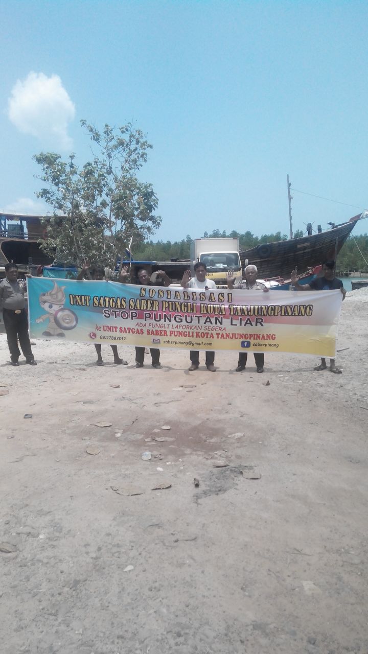 Bhabinkamtibmas dan LSM P2KN, lakukan Sosialisasi Stop Pungli