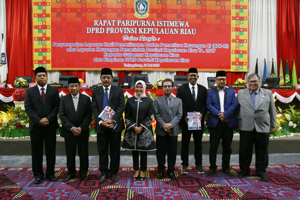 Raih Opini WTP dari BPK RI, Ketua DPRD Kepri, Beri Selamat Atas Keberhasilan Pemprov Kepri