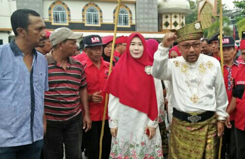 Kandar : ” Ribuan Masyarakat Apresiasi Langkah Pasangan Lis Darmansyah. Gelar Doa dan Silaturahmi Bersama