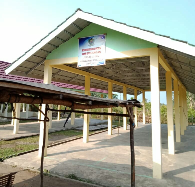 Diduga Tak Sesuai Spesifikasi, Proyek Pembangunan Pasar Belum Dipakai Sudah Rusak
