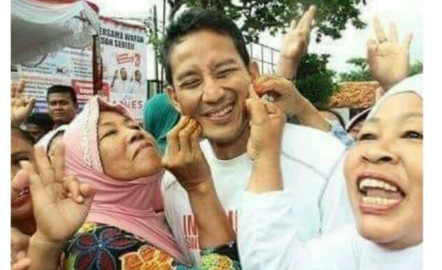 Utamakan Emak – emak, Sandiaga Uno. Melesit Naikan Elektabilitas Prabowo