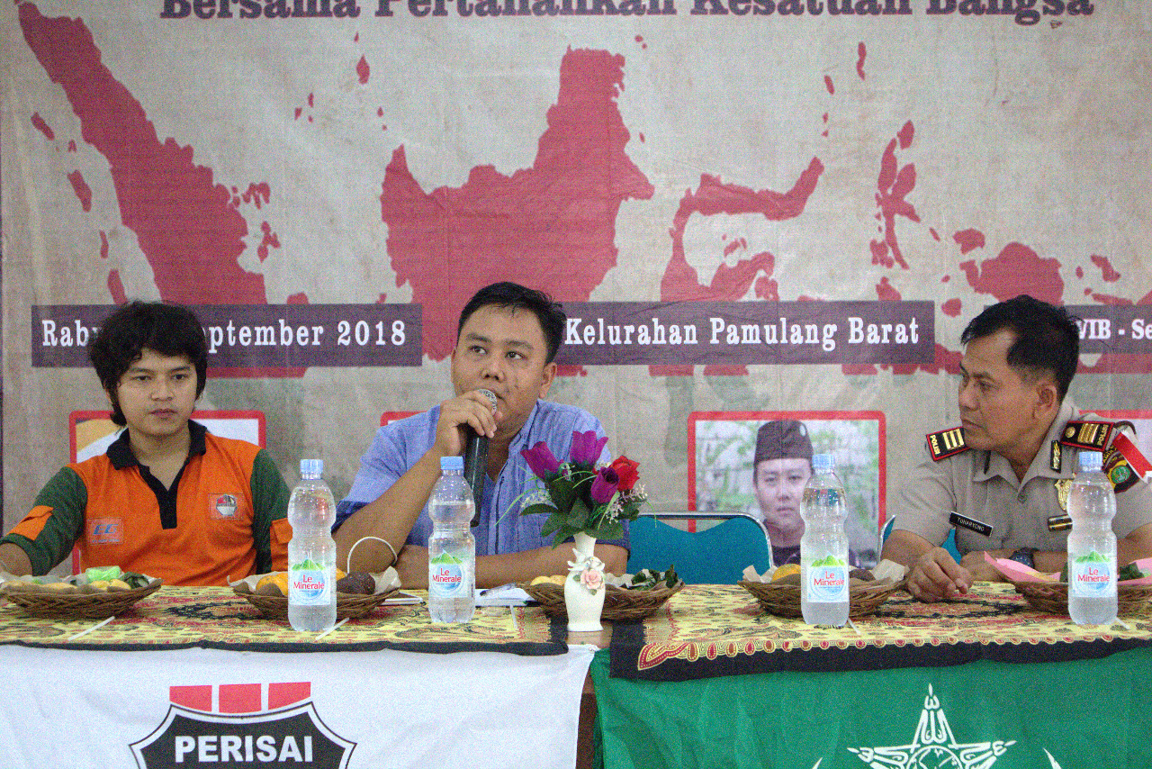 Perisai Tangerang Selatan Diskusi Bersama Kapolsek Bahas Radikalisme Dan Hoax