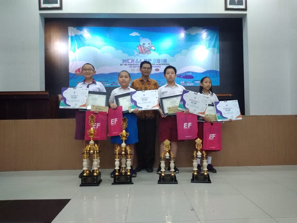 MCR & LRP 2018 Hasilkan 4 Peraih Juara Matematika yang Berkualitas