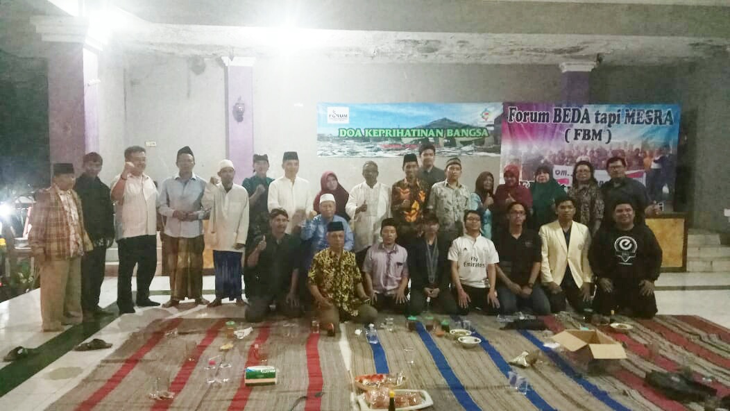 Doa Keprihatinan Bangsa Oleh Forum Kebangsaan Jawa Timur Bersama Forum Beda Tapi Mesra