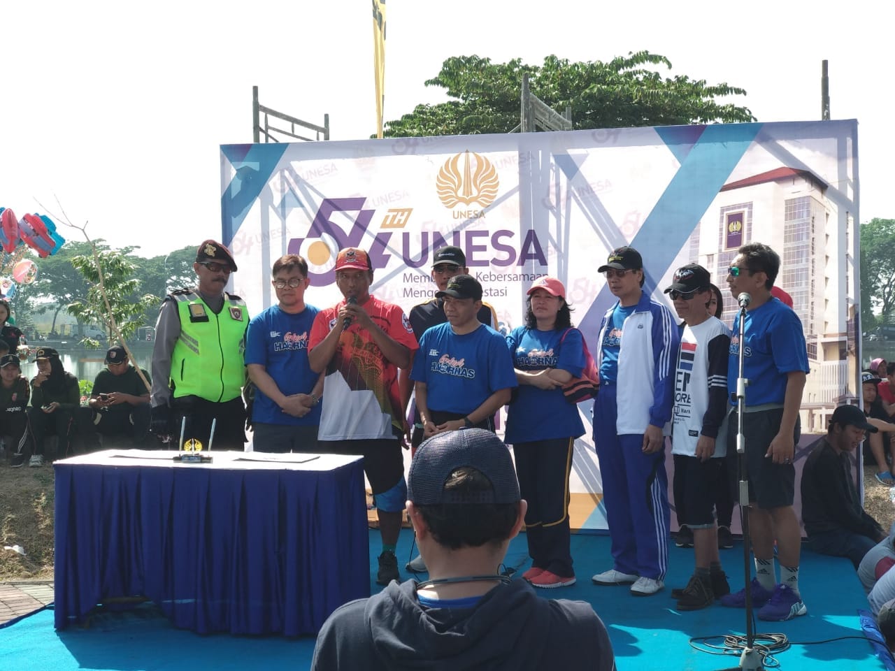 Gerbyar Haornas 2018 dan Komitmen Kepedulian Unesa Terhadap Palu dan Donggala