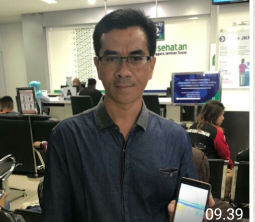 Terkait Aplikasi Mobile JKN, Rusli. Puji Pelayanan BPJS Kesehatan Cabang Tanjungpinang