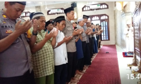 Polres Tpi, Do’akan Penyelenggara dan Pengamanan Pemilu 2019 yang Telah Gugur.