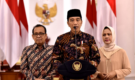 Ucapkan Belasungkawa, Jokowi Ajak Bangsa Indonesia Doakan Mantan Ibu Negara