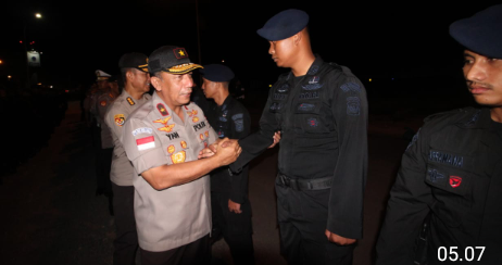Polda Kepri Berangkatkan 252 Personel Sat Brimob ke Papua
