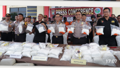 Jajaran Polda Kepri Berhasil Ungkap Jaringan Narkoba Internasional dan Antar Provinsi