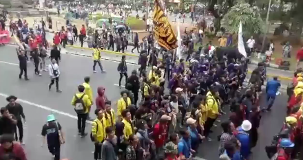 Sambut Hari Sumpah Pemuda, Jakarta Dipadati Aksi Demo