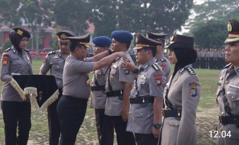 Kapolda Pimpin Serah Terima Jabatan Dansat Brimob, Kabidkeu Dan Kayanma Polda Kepri