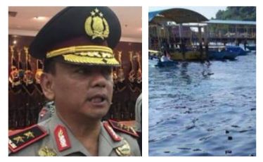 Kapolda Kepri : Kami Akan Tindak Tegas Pembuang Kotoran Limbah Minyak di Laut Batam