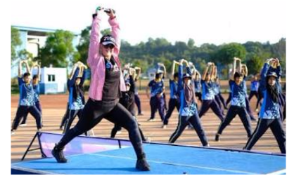 Peringati Hari Anti Korupsi, Bea Cukai Batam. Gelar Senam Bersama