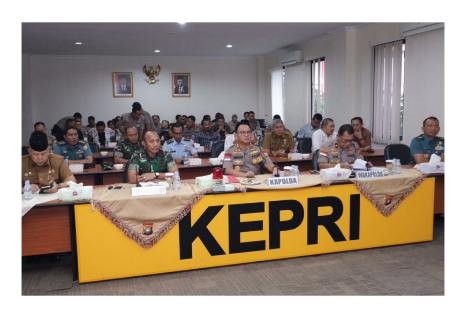 Jelang Nataru, Polda Kepri. Gelar Rapat Koordinasi Lintas Sektoral