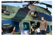 Presiden Tinjau Helikopter Caracal di Halim Perdanakusuma