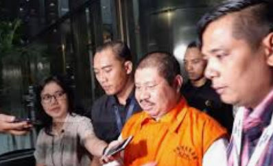 KPK Resmi Tahan Bupati Bengkalis, Atas Kasus Dugaan Suap Proyek Pembangunan Jalan Duri