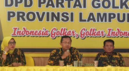 Sukseskan Musda Golkar, AMPG Lampung Gelar Apel Siaga