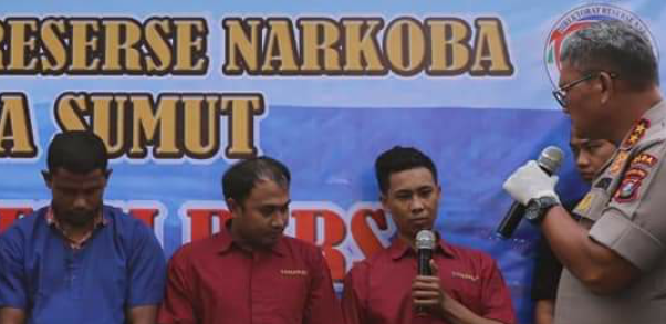 Kapolda Sumut Pimpin Konferensi Pers, Pengungkapan Kasus Menonjol Tindak Pidana Narkotika