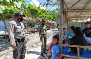 Tinjau Objek Wisata Saat Libur Nataru, Polres TPI Imbau Masyarakat Patuhi Prokes