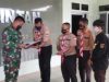 Dandim 0315/Bintan Terima Kunjungan Silaturrahim Rombongan Anggota Pramuka