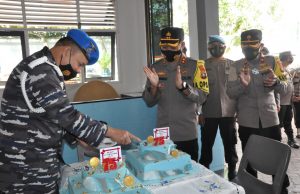 Sambut HUT Pomal ke-75, Polres Tanjungpinang Berikan Kejutan