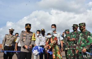 Cegah COVID-19, Kapolres TPI Bersana FKPD Launching 5 Kampung Tangguh