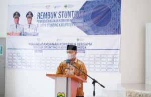 Bupati Buka Kegiatan Rembuk Stunting Tingkat Kabupaten Lingga