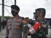 Polres TPI Ikuti Apel Gelar Pasukan Pengamanan VVIP Kunker Presiden