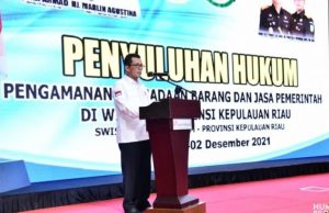 Ansar Ahmad : Setiap Kontrak Pengadaan Barang/Jasa Harus Transparan