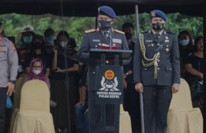 Polda Kepri Pimpin Upacara Pemakaman Bripda Noze Anggaray Ginting
