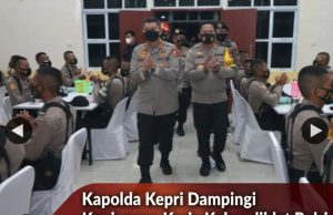 Kalemdiklat Polri, Kunjungi SPN Polda Kepri Tanjung Batu