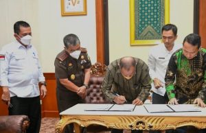 Pekerjaan Median Jalan Bandara RHF TPI Diduga Kangkangi Harapan Gubernur Ansar