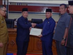 Bupati Lingga sampaikan PPAS APBD TA 2023 di Sidang Paripurna DPRD Kabupaten Lingga