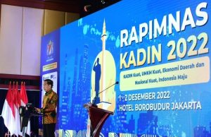 Berada Dipuncak Perekonomian Global, Jokowi Minta Kadin Rumuskan Peta Jalan Berbagai Bidang