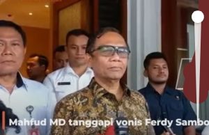 Soal Vonis Sambo dkk, Mahfud Md Jangan Dikira Jaksa Itu Gagal