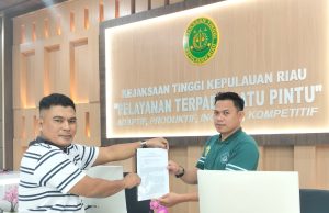 TGIM Laporkan Dugaan Mark up Hasil Pekerjaan Bandara RHF Ke Kejati Kepri