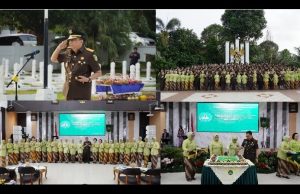 Kejati Kepri Gelar Upacara Ziarah di Taman Makam Pahlawan